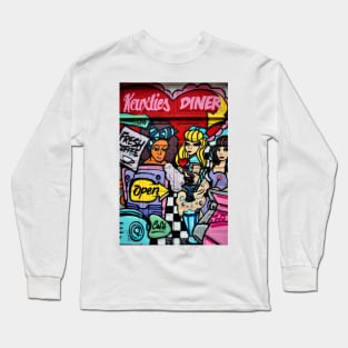 Street Art Graffiti Digbeth Birmingham UK Long Sleeve T-Shirt